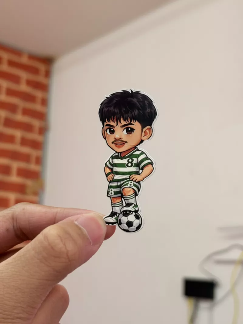 สติ๊กเกอร์ PP ขาวเงา ไดคัตขาด 100%