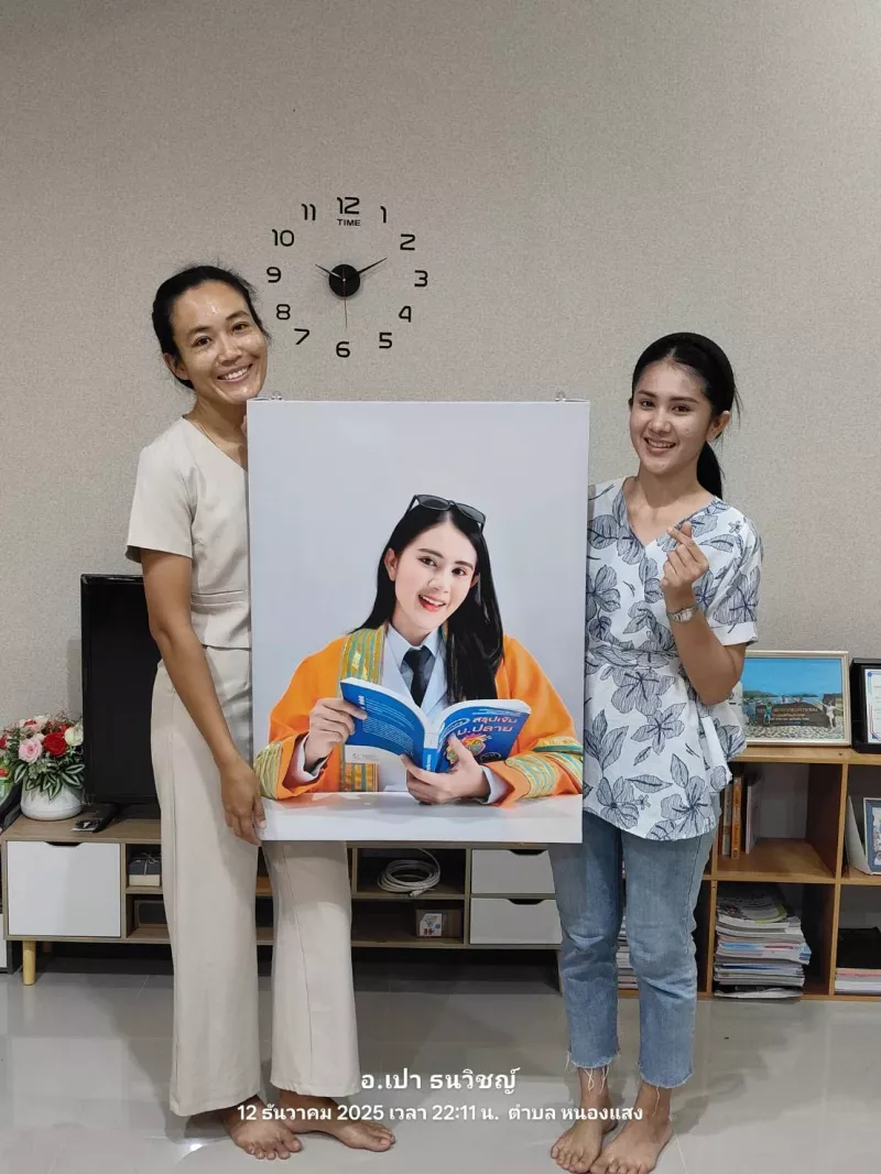 กรอบลอยแคนวาส