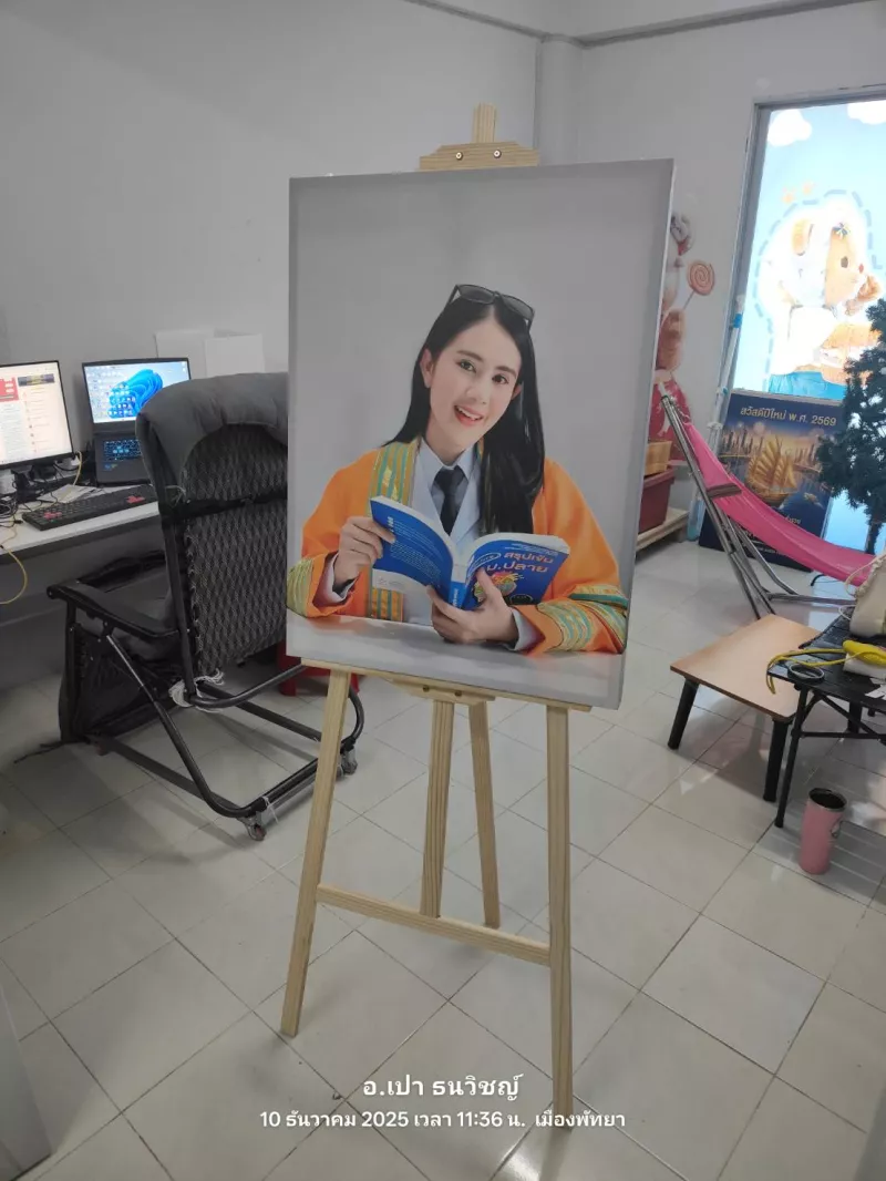 กรอบลอยแคนวาส